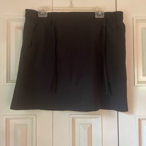 Apana activewear skort, black, XL, like new condition